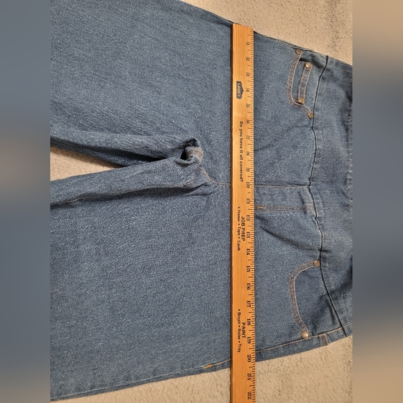 Chadwicks Blue Pull-On Jeans Size 14T (Tall) - Picture 6 of 9